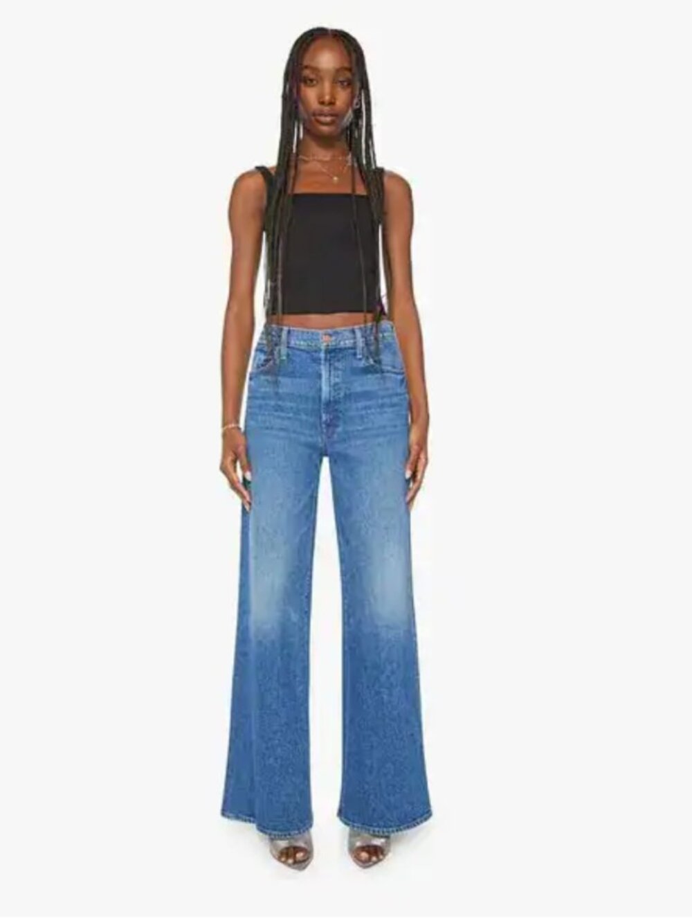 MOTHER The Ditcher Roller Zip Sneak 31 Arigato Mr Robato high rise, wide leg